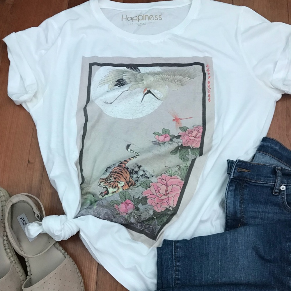 ModCloth crane & tiger t-shirt
